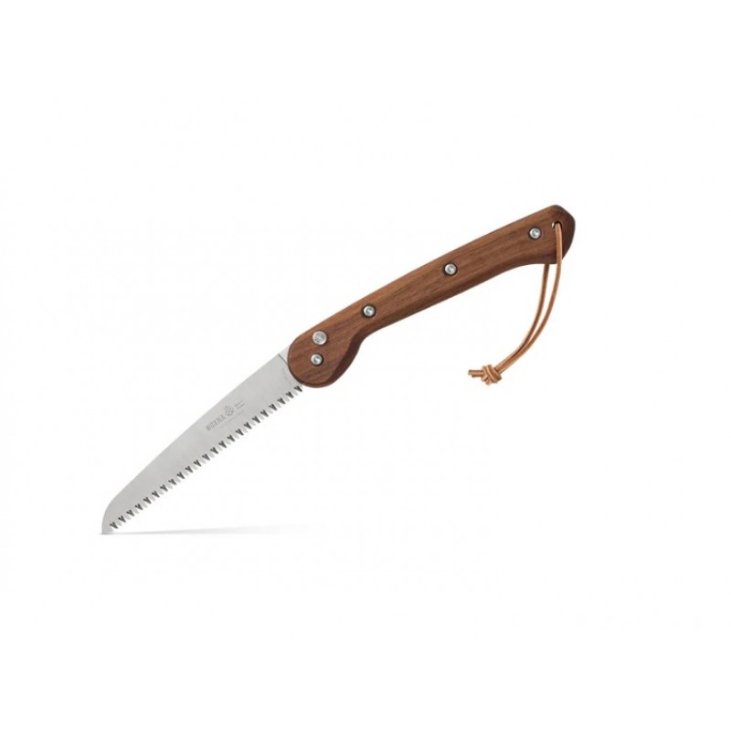 Woxna Ljusnan Foldable Saw - 7" Stainless Steel Blade 7 TPI American Walnut Handle