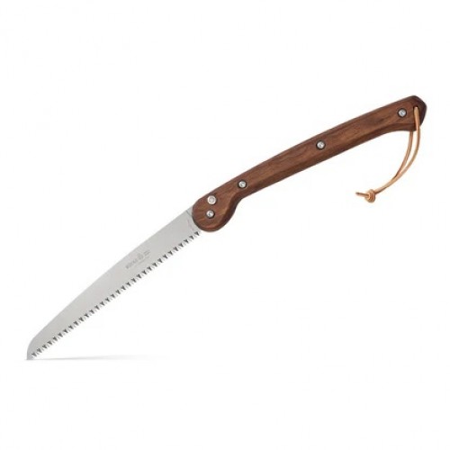 Woxna Ljusnan Foldable Saw - 10" Stainless Steel Blade 7 TPI American Walnut Handle