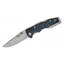 SOG Salute Mini Folding Knife - 3.1" Bead Blast Plain CP Blade, G10 Handle