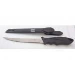 Ahti Fillet Knife Titanium 120 - 4.72" Flexible Titanium Coated Blade - Rubber Handle