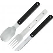 Akinod 12H34 Magnetic Cutlery Set - Ebony Wood Handle