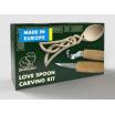 BeaverCraft DIY04 Celtic Spoon Carving Kit Inc Two Knives Complete Starter Whittling Kit