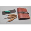 BeaverCraft S15X - Limited Edition Premium Wood Carving Tool Set for Whittling with Leather Pouch