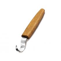 BeaverCraft SK1OAK -  Right Handed Hook Spoon Wood Carving Knife with Oak Handle