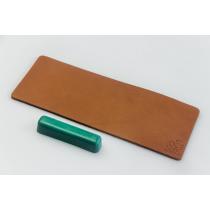 BeaverCraft LS2P1 - Leather Strop For Honing with Polishing Compound