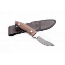Beretta Eland Fixed Blade Knife - 4" Stainless Steel Blade, Walnut and G10 Handle, 