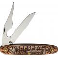 Beretta Coltello UK EDC Folder - 2.55" Stainless Steel Blade, Bottle Opener, Deer Artwork and Beretta Artwork
