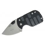 Boker Plus Subcom 2.0 Folding Knife - 2.28" Blade, Black Zytel and Bead Blast Steel Handles 01BO525