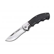 Boker Magnum NW Skinner Knife - 3.34" Blade, Black G10 Handle 01RY526