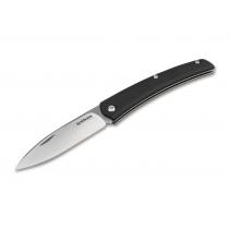 Boker Magnum Long Lead Pocket Knife - 3.14" Blade, Black G10 Handle - 01SC080