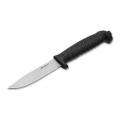 Boker 02MB010 Magnum Knivar Black Knife - 4.05" Fixed Blade, Black Handle, Black Sheath