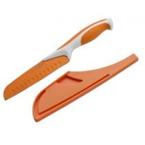 Boker Colourcut Santoku Knife Orange - 6" Blade, with Matching Blade Guard - 03CT301
