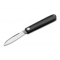 Boker Barlow UK EDC Prime Black - 2.71" Carbon Steel Blade, Micarta Handle