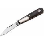 Boker Barlow UK EDC Pocket Knife 2.55"  Stainless Steel Blade, Grenadill Brown Wood Handles - 100501