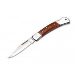 Boker Magnum Master Craftsman 2 Pocket Knife - 3.85" 440A Steel Blade, Pakka Wood Handle 01MB312