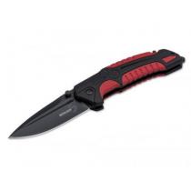 Boker Plus Savior 1 Pocket Knife - FRP Red and Black Handle - 01BO320
