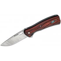 Buck Vantage Avid Large Folding Knife - 3.25" Blade Rosewood Dymondwood Handle