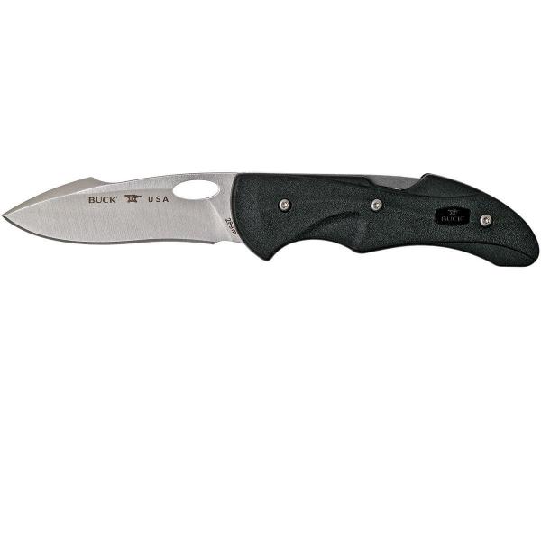 Buck 289 Fluid Lock Knife - 3" DP Blade, Black GRN Handle