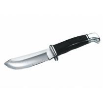 Buck 103 Black Skinner Knife - 4" Extra Wide Stainless Steel Blade