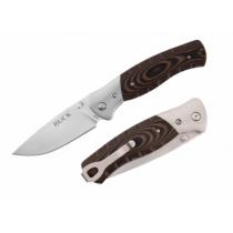 Buck 835 Small Folding Selkirk Knife - 3.25" Blade - Micarta Handle