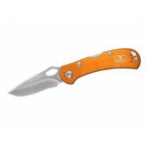 Buck 722 Spitfire Knife Orange - 3.25" Stainless Steel Blade Orange Aluminum Handle
