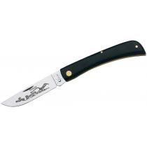 Case Cutlery Sodbuster UK EDC Pocket Knife 4.625" Closed, Jet-Black Synthetic Handle 