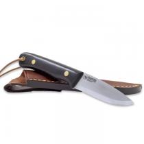 Casstrom Woodsman Knife - 3.54" Blade Bog Oak Handle with Fire Steel