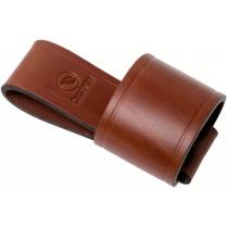 Casstrom Leather Axe Loop in Cognac Brown - 3mm Thick, Fits Belts to 65mm - Carry your axe on your belt.