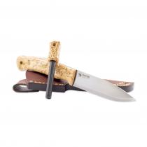 Casstrom No.10 Swedish Forest Knife with Curly Birch Handle and Fire Steel - 3.93" Blade, Curly Birch Handle