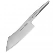 Chroma 6.75" Professional Hakata Santoku Knife - All Metal P40 Type 301 with Gift Box - Designed by F.A Porsche 