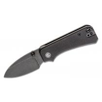 CIVIVI Knives Baby Banter Folding Knife - 2.34" Black Stonewashed Blade Black G10 Handles