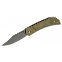 CIVIVI Knives C2015A Appalachian Drifter UK EDC Knife - 2.96" S35VN Blade Olive Micarta Handle