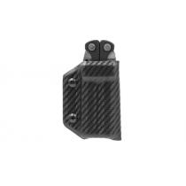 Clip & Carry Kydex Sheath for Leatherman Charge and Charge+ - Black Carbon Fibre