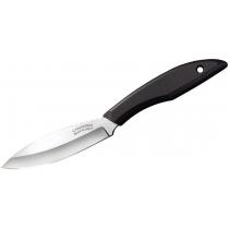 Cold Steel 20CBLZ Canadian Belt Knife Fixed 4" Blade, Black Polypropylene Handle, Secure-Ex Sheath