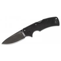 Cold Steel 58B American Lawman Folding Knife - 3.5" S35VN Black DLC Blade, Black G10 Handles