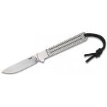 CRKT 7524 Jeff Park Testy Neck Knife 2.38" Blade, Skeletonized Steel Handle, Thermoplastic Sheath