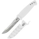 Danco Deluxe Bait Fishing Knife - 4" Stainless Steel Blade with Line Cutter