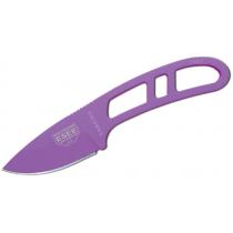 ESEE Knives Candiru Utility Fixed 2" 1095 Carbon Blade, ESEE Logo, Purple Powder Coat, Kydex Sheath