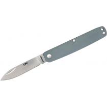Fallkniven LTC Legal to Carry UK EDC Pen Knife - 2.25" 3G Satin Blade, Midlight Blue Aluminum Handles