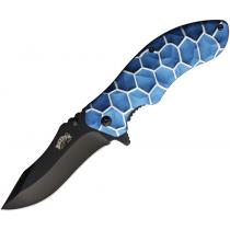 Frost Cutlery Matrix A/O Blue Pocket Knife