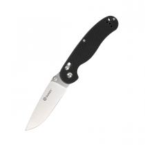 Ganzo D727M Pocket Knife - 3.5" Blade, Black G10 Handle