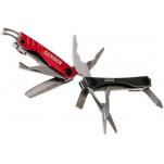 Gerber Dime Red Mini Multi-Tool - 10 Components - Inc Pliers Wire Cutters and Fine Edge Blade