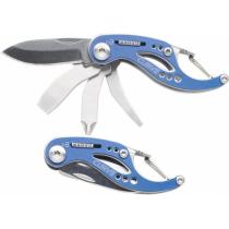 Gerber Curve Blue - Keychain Size Mini Multi-Tool 2.25" Closed