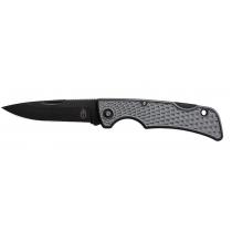 Gerber US1 Knife - 2.5" Fine Edge Black Blade - Rubber Overmold Handle