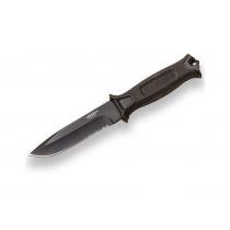 Joker JKR769 Combo Blade Fixed Blade Knife - 5.11 Blade Nylon Sheath