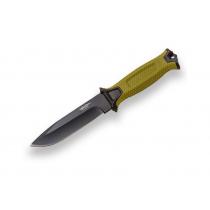 Joker JKR770 Fixed Blade Bushcraft Knife - 5.11 Blade Green Handle Nylon Sheath
