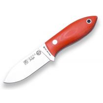 Joker CN117 Avispa Neck Knife Red - 3.14" Blade Canvas Micarta Handle Kydex Sheath