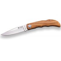 Joker NO68 Sporting Folding Knife - 3.54" MOVA Steel Blade - Olive Wood Handle 