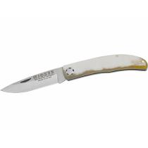 Joker NA112 UK EDC Folding Knife - 2.55" Stainless Steel Blade with Bull Horn Handle