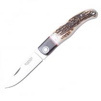 Joker NC124 Koala Folding Pocket Knife - 2.75" MoVa Steel Blade, Stag Horn Handle